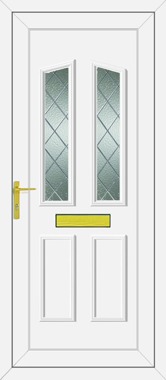 Clinton Diamond Lead UPVC Door Double Glazing UPVC Doors