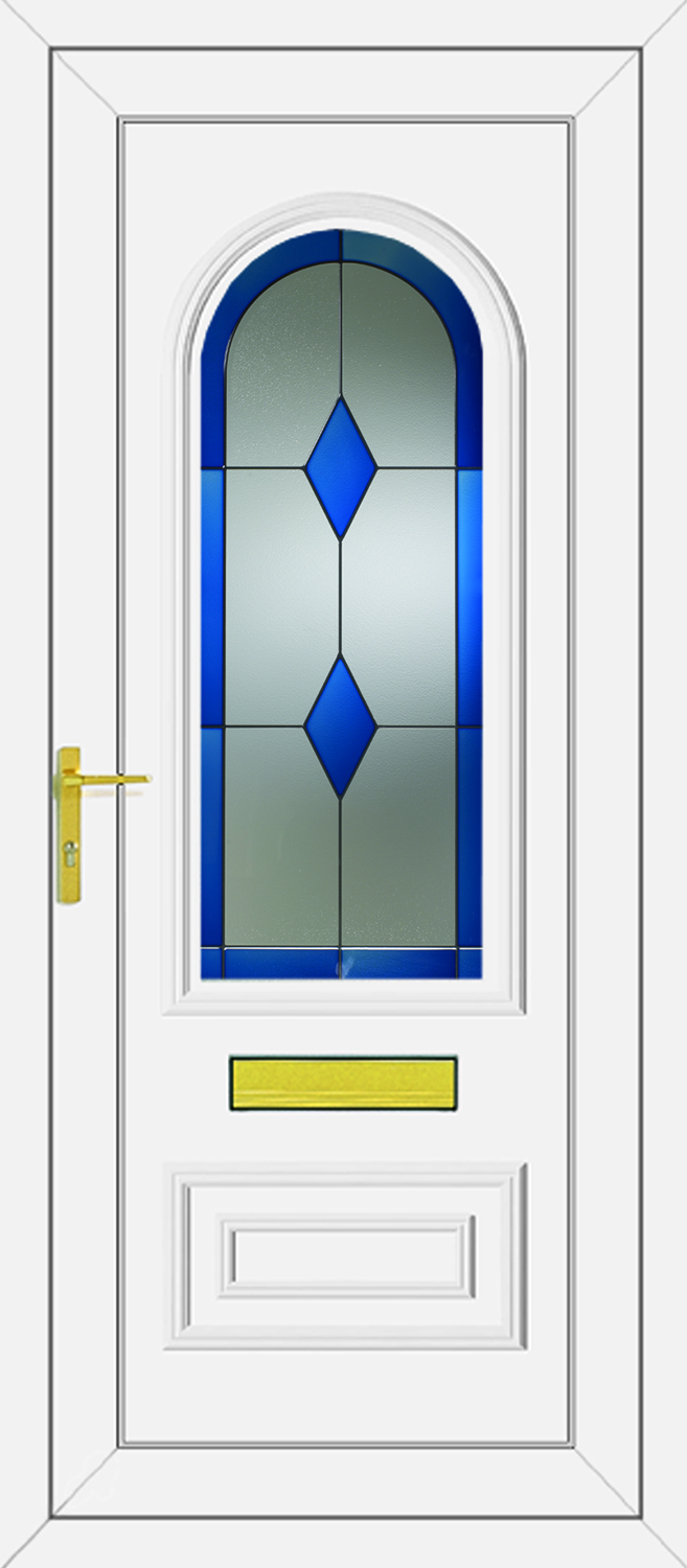 Truman Blue Diamond UPVC Door Double Glazing UPVC Doors Composite Doors Roofline